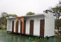 景区复古移动厕所